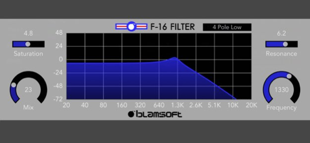 F-16 Filter 1.2.0 Screenshot