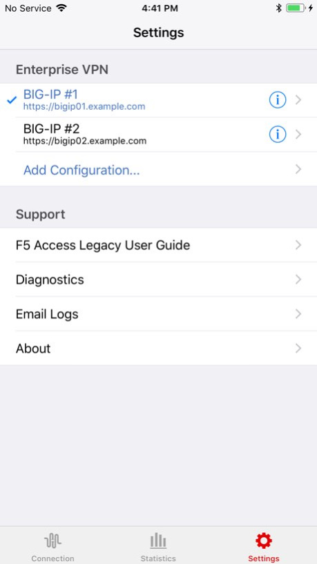 F5 Access Legacy 2.1.2 Screenshot