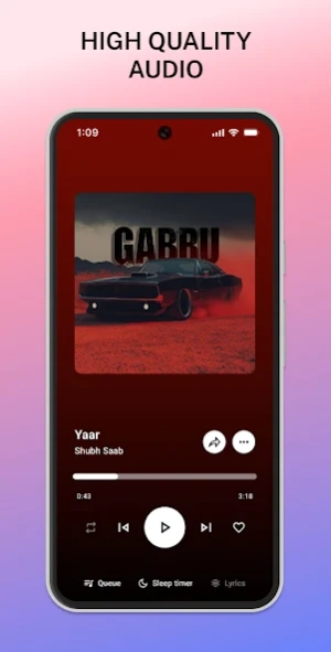 FabTune: Online Music Player 0.6.49 Screenshot