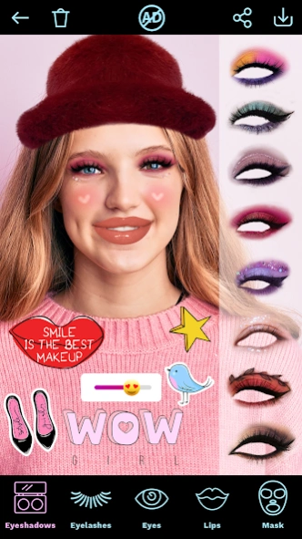 Face beauty makeup camera  Screenshot