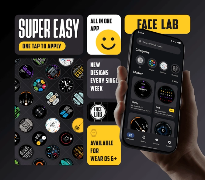 FaceLab: Watch Faces 2.0 Screenshot