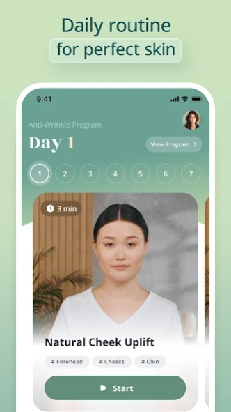 Luvly: Face Yoga & Exercise 3.7.0 Screenshot