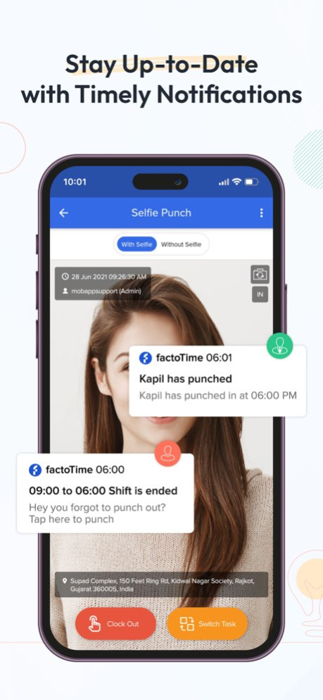 factoTime - Attendance App 2.9.3 Screenshot