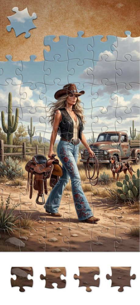 Wild West Jigsaw Puzzles 1.1.7 Screenshot