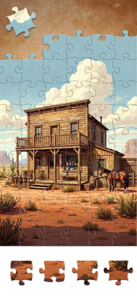 Wild West Jigsaw Puzzles 1.1.7 Screenshot