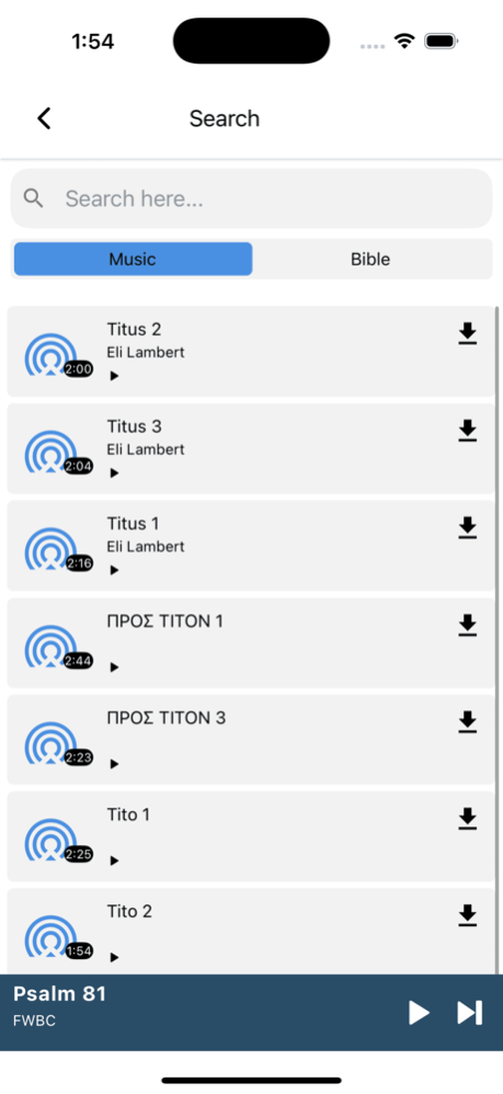 Baptist Faith 4.0.3 Screenshot