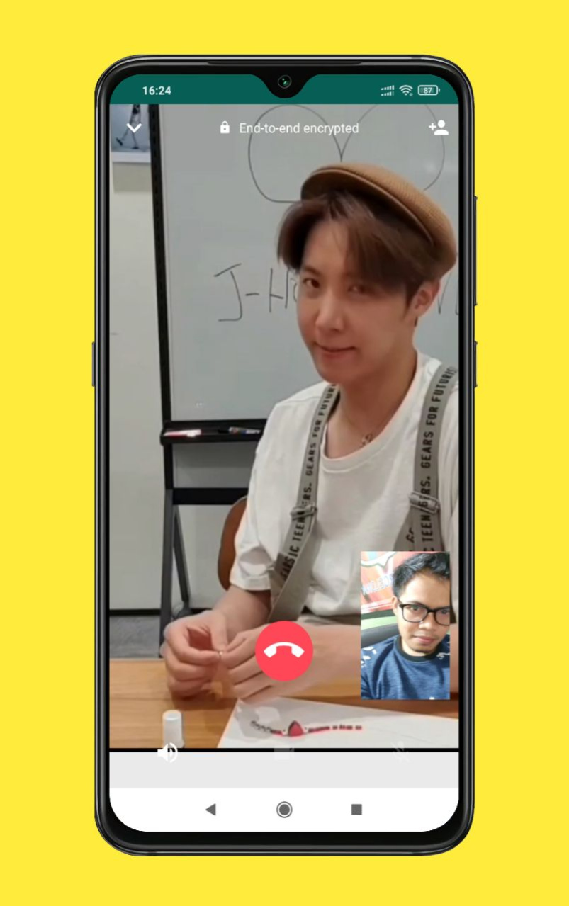 Fake Call with BTS J-Hope 1.0 Screenshot