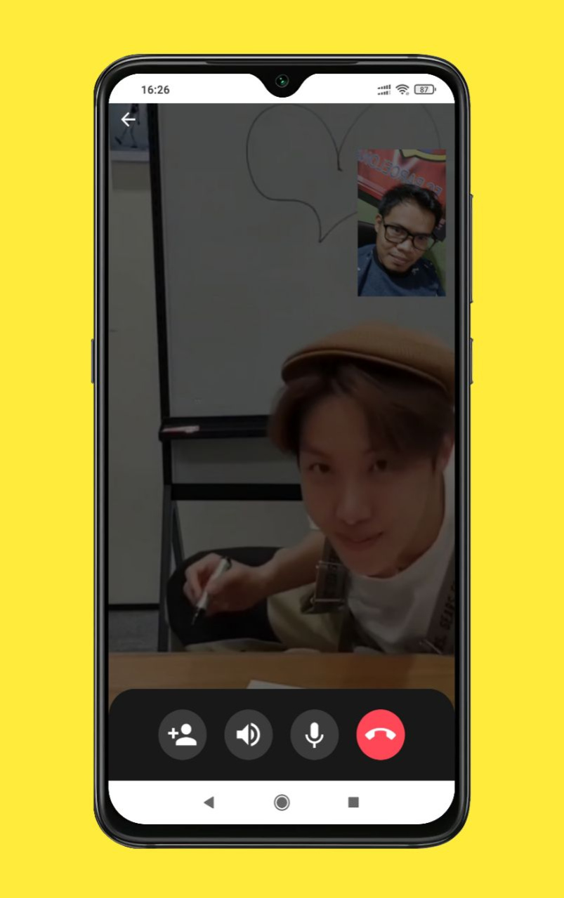 Fake Call with BTS J-Hope 1.0 Screenshot