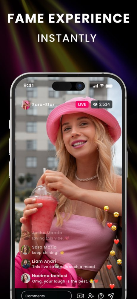 HoloFame: Fake Live Stream 2.22 Screenshot