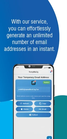 Temp Mail - Temporary Email 4.1.1 Screenshot