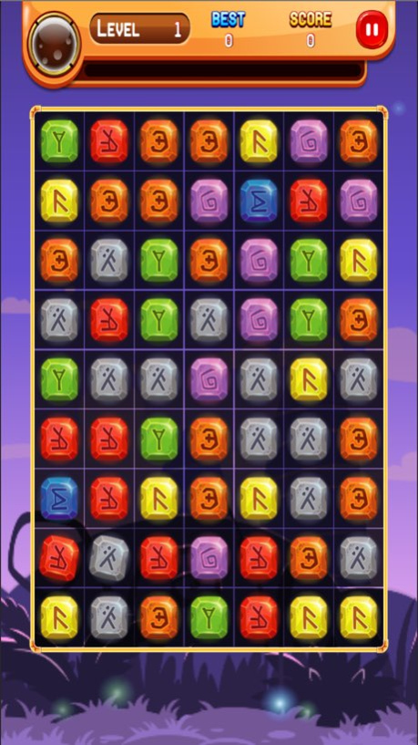 Fantastic Rune Stone Match 3 Mania Free Game  Screenshot