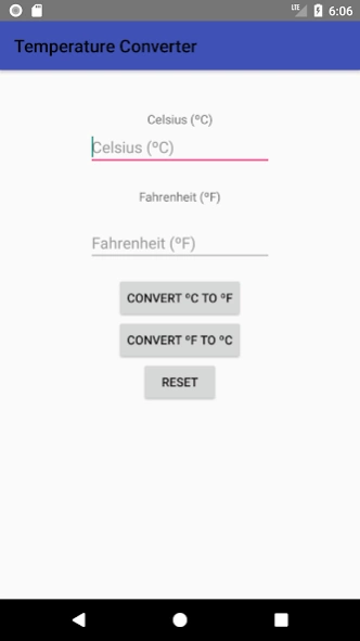 Farenheit to Celsius Converter 1.4 Screenshot