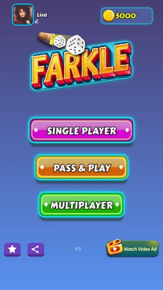 Farkle 1.9 Screenshot