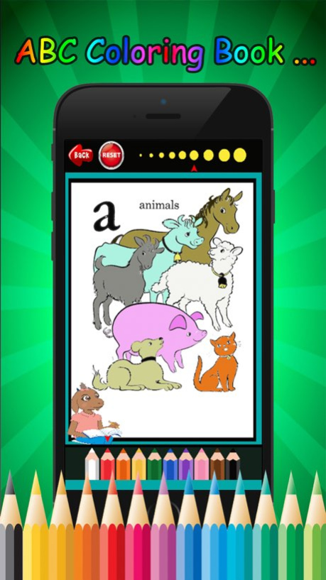 Farm Animals ABC Coloring Book for kids age 1-10 1.0.2 Screenshot