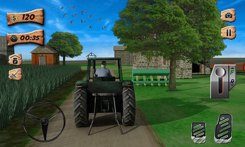 Farm Combine Tractor Simulator 1.0 Screenshot