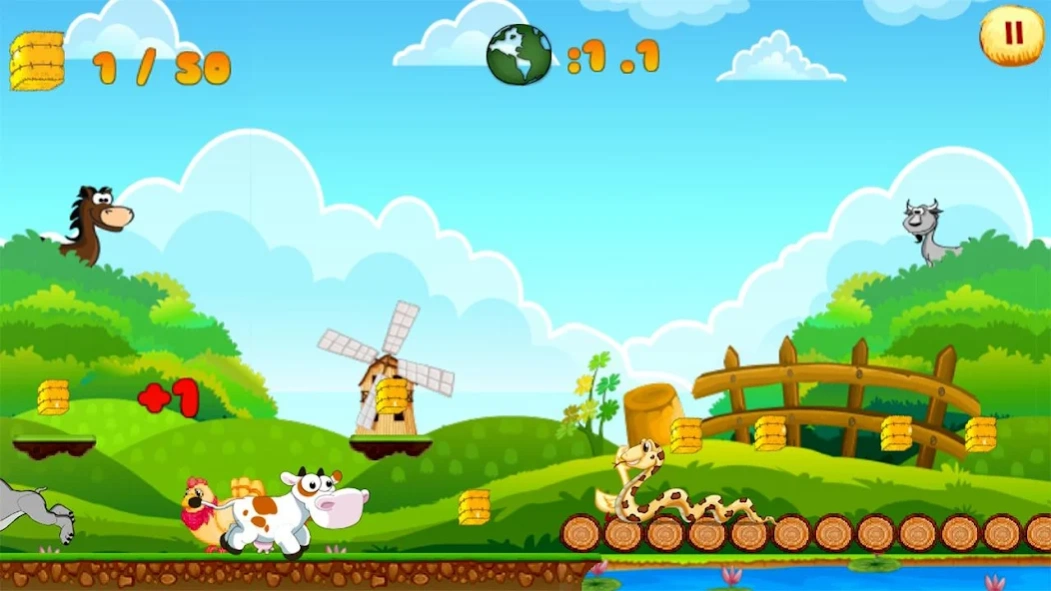 Farm Cow Run 1.10 Screenshot