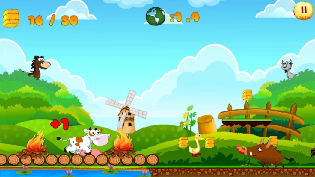 Farm Cow Run 1.10 Screenshot