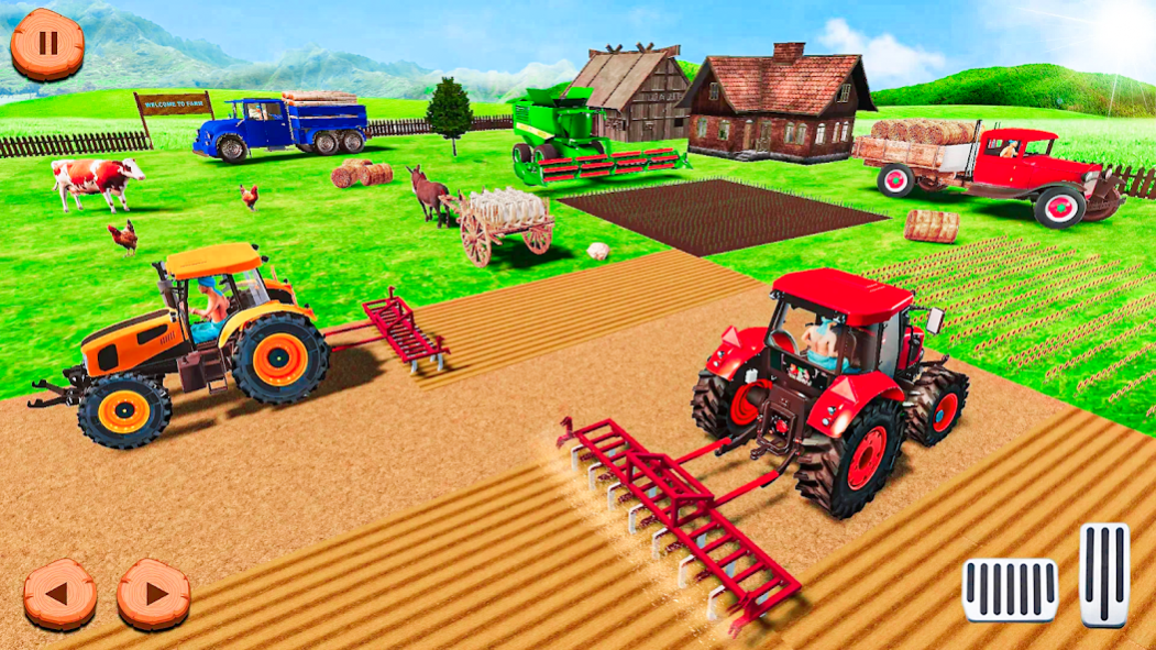 Farm Tractor Driving Simulator 2.44 Screenshot
