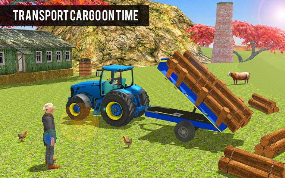 Tractor Trolley Farming Games 1.0.3 Screenshot