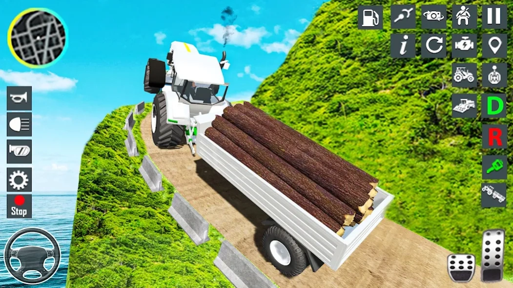Tractor Driving Tractor Game  Screenshot