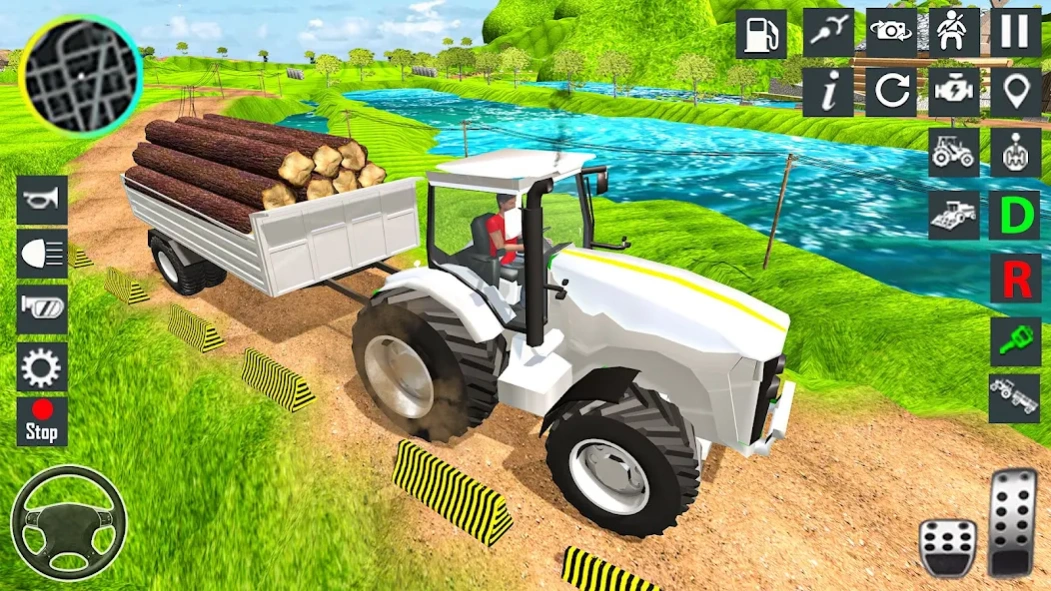 Tractor Driving Tractor Game  Screenshot
