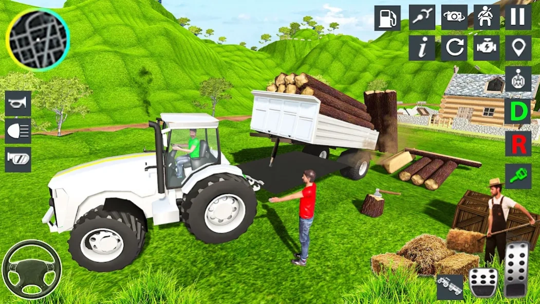 Tractor Driving Tractor Game  Screenshot