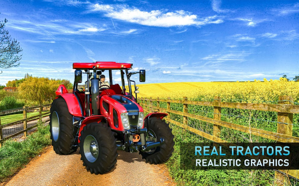 Farming Tractor Driving Games 1.8 Screenshot