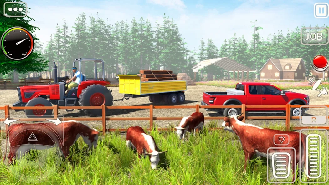 Farmer Tractor Driving Games 1.36 Screenshot