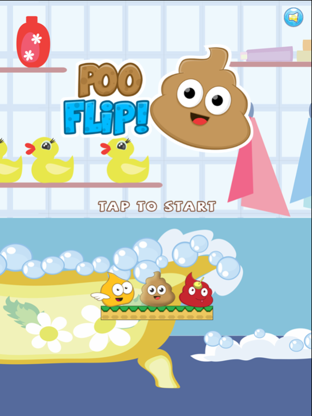 Farting Poo Flip Up! - Jump, Fart & Flying Goo 1.6 Screenshot