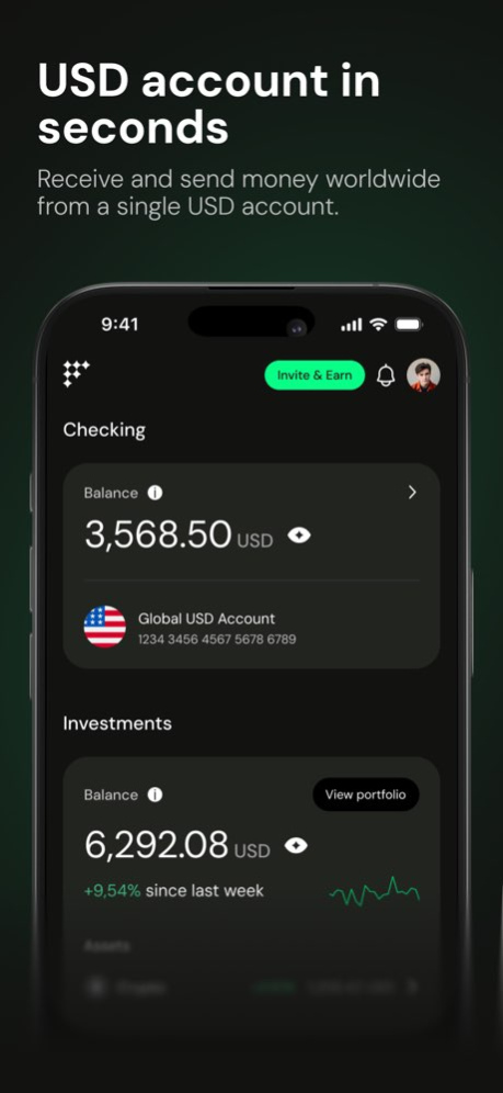 Fasset: Global Digital Bank 4.21 Screenshot