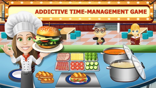 Fast Food Frenzy: Master Kitchen Chef Sandwich Cooking Scramble 1.1.1 Screenshot