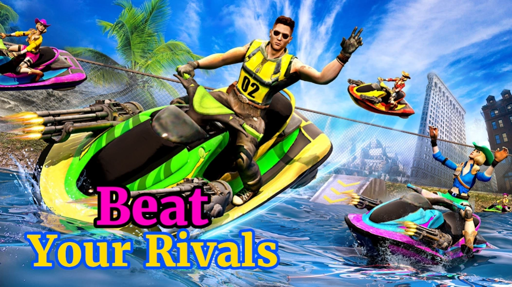 Jet Boat Racing- Boat Race 2.8 Screenshot