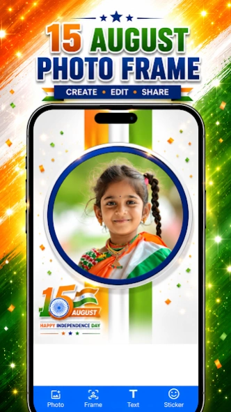 Independence Day Video Maker  Screenshot
