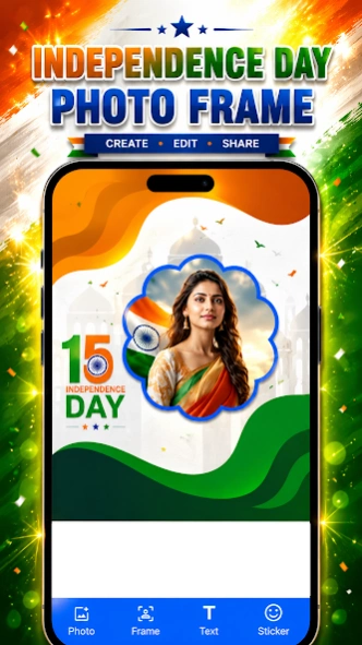 Independence Day Video Maker  Screenshot