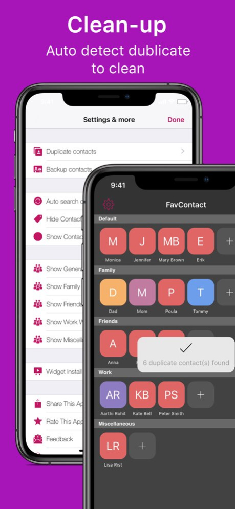 Favorite Contact Launcher App 2.4 Screenshot