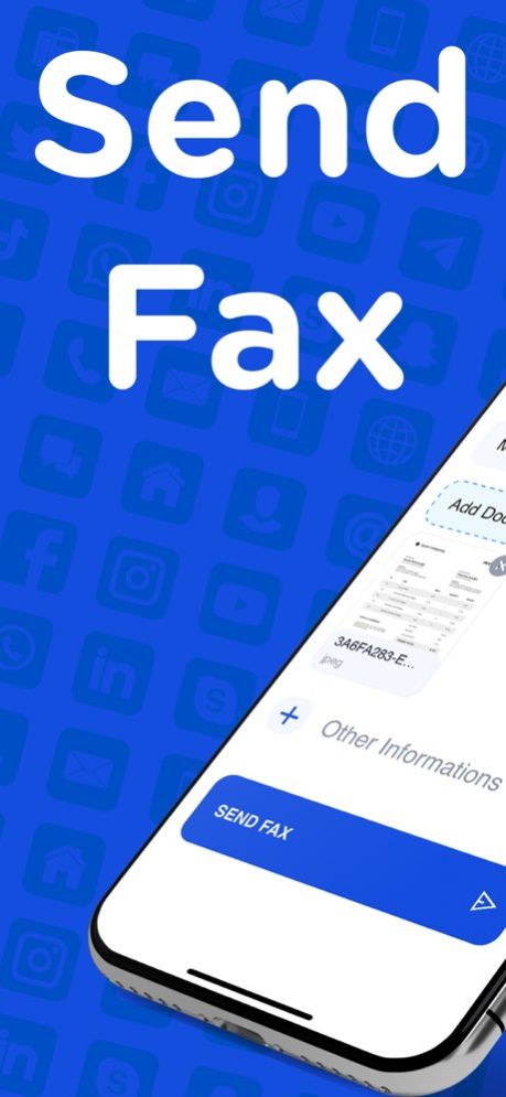 Send Fax App-Faxes From iPhone 5.4.1 Screenshot