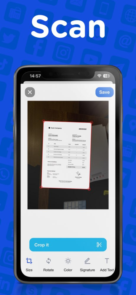 Send Fax App-Faxes From iPhone 5.4.1 Screenshot