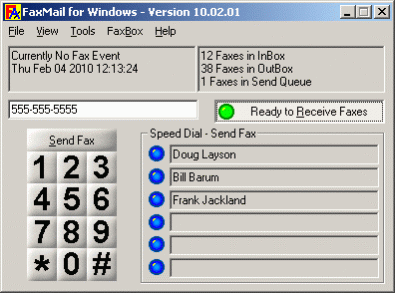 FaxMail for Windows 15.09.01 Screenshot