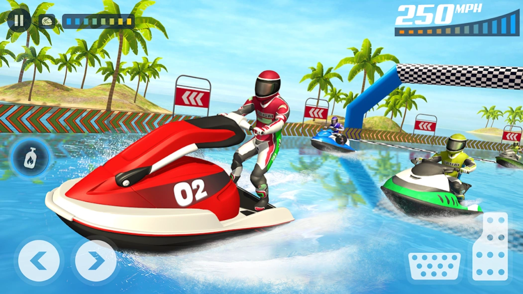 Jet Ski Boat Game: Water Games 7.4 Screenshot