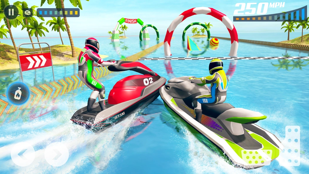 Jet Ski Boat Game: Water Games 7.4 Screenshot