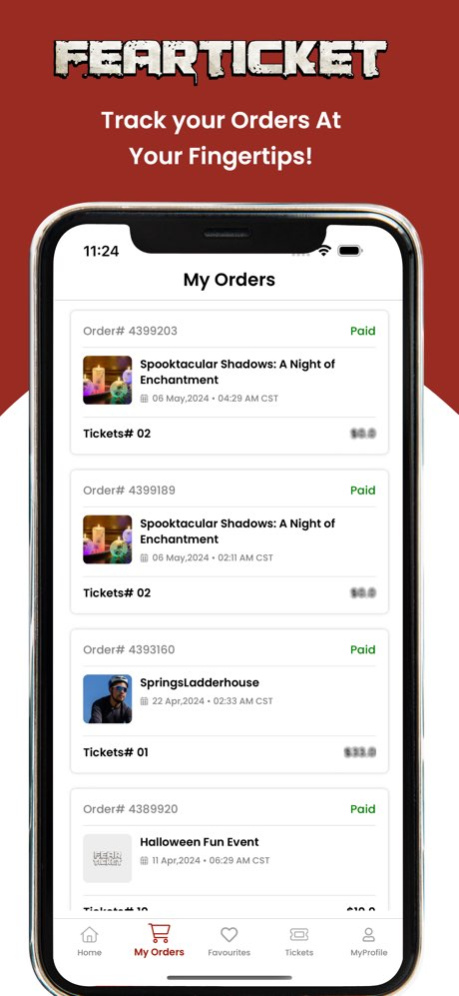 FEARTICKET - Discover Events 2.3.0 Screenshot