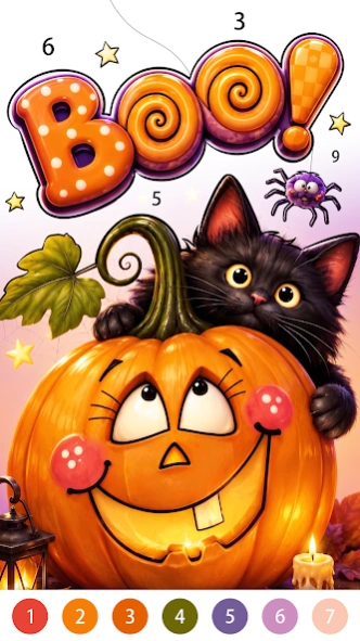 Happy Halloween: Color Game 1.107.142 Screenshot