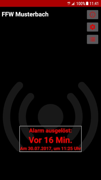 FFW Alarm  Screenshot