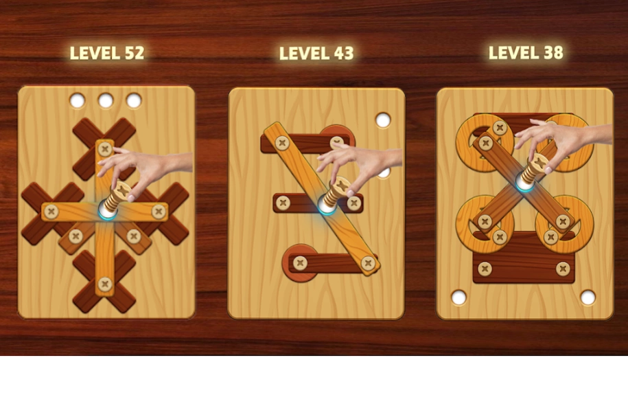 screw it : wood nuts and bolts 1.0.20 Screenshot