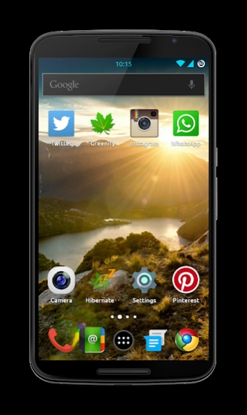Fiery Blue Marsmallow Theme 1.0 Screenshot
