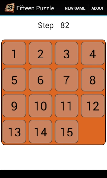 Fifteen Puzzle 2.8.1 Screenshot