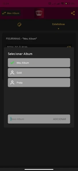 FIGURINHAS ÁLBUM DA COPA 2022 2.1 Screenshot