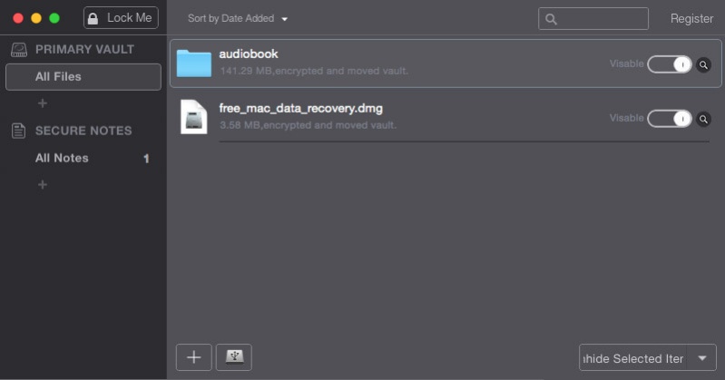 File Lock for Mac 1.0.0.4214 Screenshot