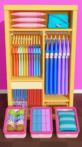 Fill Closet: Organizing Games 1.08 Screenshot