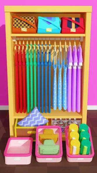 Fill Closet: Organizing Games 1.08 Screenshot